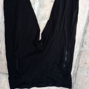 Women black spandex pants